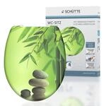 SCH&Uuml;TTE WC-Sitz Duroplast GREEN GARDEN, Toilettensitz mit Absenkautomatik und