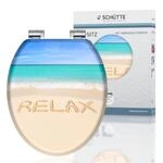 SCH&Uuml;TTE WC-Sitz Relax mit Absenkautomatik aus Holz, Toilettendeckel aus MDF,