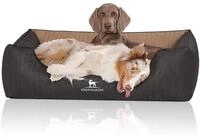 Knuffelwuff Orthop&auml;disches Hundebett Outback aus Laser-gestepptem Kunstleder...