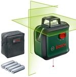 Bosch Kreuzlinienlaser AdvancedLevel 360 | 3 Laserlinien inkl. 360&deg; zum Ausrichten