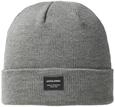 JACK & JONES Herren Jjdna Beanie Noos Strickm tze, Grau (Grey Melange Grey Melange),