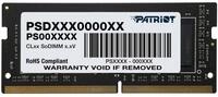 Patriot Signature Series DDR4 32GB (1 x 32GB) 3200MHz (PC4-25600) SODIMM Single