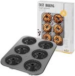 Birkmann Easy Baking Gugelhupfblech 6-fach, Karbonstahl Backform antihaftbeschichtet