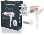 Rowenta Studio Dry Glow Haartrockner, 2100 Watt, F&ouml;hn mit Diffusor f&uuml;r Locken, 3