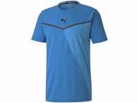 PUMA Herren T-Shirt Train Thermo R+ BND Short Sleeve Tee, NRGY Blue, S, 519400
