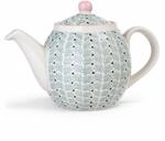 Bloomingville Maya Teekanne 1,2 l &ndash; Skandinavisches Design aus Steingut,...