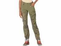 Fjallraven Womens Keb Trousers W Reg Pants, Green Camo-Laurel Green, 38