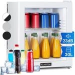 Klarstein K&uuml;hlschrank, Mini K&uuml;hlschrank mit Glast&uuml;re, Mini-K&uuml;hlschrank f&uuml;r