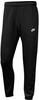 Nike Herren Sportswear Club Fleece Sweatpants, Black/Black/White, M EU