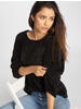 Urban Classics Damen Kvinders oversize chenille sweater Sweatshirt, Schwarz (Black