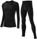 L&ouml;ffler 10735 Herren Set Lang Transtex Warm, schwarz, 48