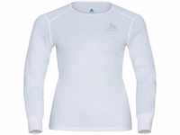 Odlo Damen Active Warm Eco_159101 Funktionsunterwäsche Langarm Shirt, Weiß, 3XL EU