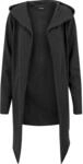 Urban Classics Herren Long Hooded Open Edge Cardigan Strickjacke, charcoal, 4XL