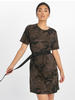 Urban Classics Damen Camo Tee Jurk voor dames Kleid, Dark Camo 00784, XS EU
