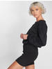 Urban Classics Damen Ladies Sweat Off Shoulder Dress Kleid, Schwarz (Black 00007), S