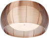 Brilliant Lampe Relax Deckenleuchte 50cm bronze/chrom | 2x A60, E27, 30W, g.f.