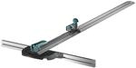 wolfcraft T-Schiene mit Parallelschneider I 4008000 I Schneid- und Markierungshilfe
