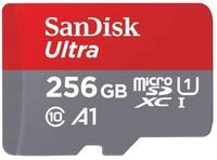 SanDisk Ultra microSDXC UHS-I memory card 256 GB+adapter (for Android smartphones and