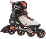 Rollerblade Macroblade 80 Inlineskate Glacier Grey/Coral 260