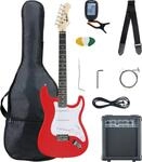 McGrey Rockit ST Komplettset E-Gitarre (8-teiliges Anf&auml;ngerset mit Gitarre,