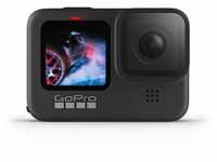 GoPro HERO9 - Wasserdichte Sportkamera mit vorderem LCD-Bildschirm und hinterem