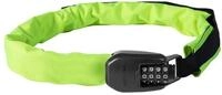 Hiplok SPIN, Kettenschloss, Unisex, NEON YELLOW, 75cm Schlie&szlig;umfang