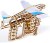 UGEARS Flugzeug-Starterrampe 3D Modellbausatz - Modellbaukästen für Erwachsene