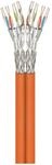 Goobay 91892 CAT 7A Duplex-Netzwerkkabel, S/FTP (PiMF), 500m Schwarz