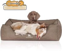Knuffelwuff Orthop&auml;disches Hundebett Rockland aus Kunstleder &Uuml;bergr&ouml;&szlig;e XXXL...