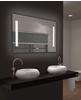 Talos Star Badspiegel mit Beleuchtung 80x60 cm – LED Badezimmerspiegel –