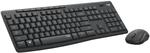 Logitech MK295 kabelloses Tastatur-Maus-Set mit SilentTouch-Technologie,