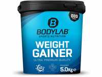 Bodylab24 Weight Gainer Haselnuss-Kakao 5kg, der ideale Shake für die nächste