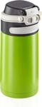 Leifheit Thermobecher Flip 350ml, Kaffeebecher 100% dicht, praktisches &Ouml;ffnen mit