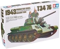 TAMIYA 35059 1:35 Russischer KPz T-34/76 1942/43 (3), Modellbausatz,Plastikbausatz,