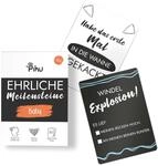 Pihu Ehrliche Meilensteinkarten (Premiumqualit&auml;t) 30 wahre Milestones f&uuml;r