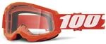 100% Unisex-Adult Strata 2 Sunglasses, Orange, Erwachsene