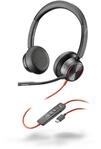 Poly Stereo-Headset 'Blackwire 8225' mit USB-C Anschluss, Active Noise Cancelling und