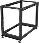 StarTech 15HE 4-Pfosten Open Frame Serverrack, 19", 101cm Tiefe, 544kg