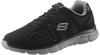 Skechers Herren Satisfaction Sneaker, Schwarz (Black 58350-Bkgy), 45 EU