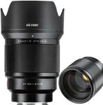 VILTROX PFU RBMH 85mm F1.8 II Portr&auml;t Objektiv STM Vollformat Autofokus f&uuml;r Sony E