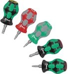 Wera '05008872001 Set 3 Stubby Schraubendreher-Satz, 5-teilig