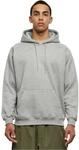 Urban Classics Herren Blank Hoody TB014 Urban Fit, Grau, M