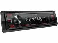 Kenwood KMM-DAB307 - USB-Autoradio mit DAB+/UKW (Soundprozessor, USB, AUX, 4x50 Watt,