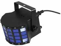 EUROLITE LED Mini D-6 Hybrid Strahleneffekt | Handlicher Effekt mit Derby und...