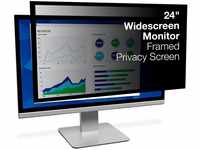 3M PF324W Blickschutzfilter Standard für Desktops mit Rahmen 60,0-61,0 cm Weit