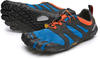 Vibram Herren V-Trail 2.0 Sneaker, Blue/Orange, 42 EU