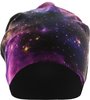 MSTRDS Printed Jersey Beanie, Galaxy/Black, one size