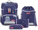 Step by Step Schulranzen-Set SPACE &bdquo;Fantasy Pegasus 5-teilig, lila, ergonomischer