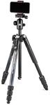 Manfrotto Element MII Kamera- und Handystativ, Aluminium Reisestativ mit Kugelkopf
