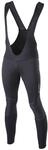 L&ouml;ffler Thermo Elastische Fahrrad Tr&auml;gerhose Herren schwarz